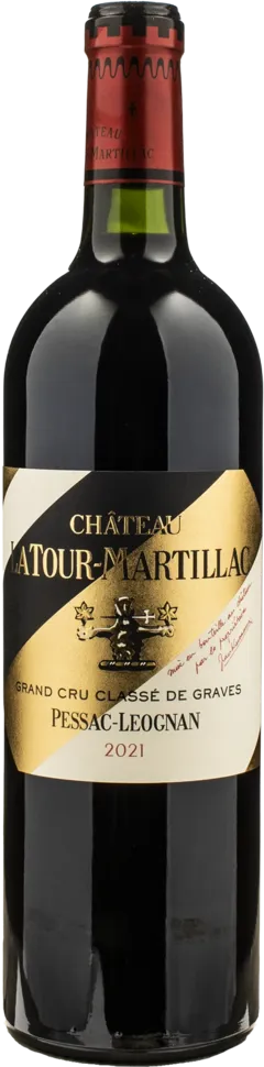 photo du vin Chateau Latour Martillac Pessac Leognan Grand Cru Classe Rouge 2021