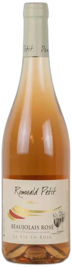 image du vin Domaine Romuald Petit Beaujolais Aoc Rose