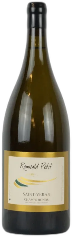 aperçu du vin Domaine Romuald Petit 2020 Saint Veran Aoc Champs Ronds