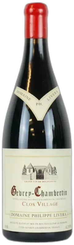 illustration du vin Domaine Philippe Livera 2019 Gevrey Chambertin Aoc Clos Village
