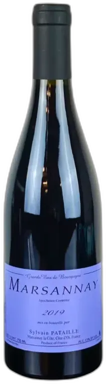 photo du vin Pataille Sylvaine 2019 Marsannay Aoc Rouge