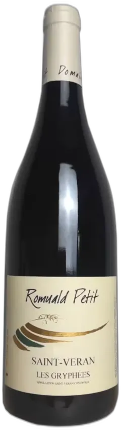 photo du vin Domaine Romuald Petit 2023 Saint Veran Aoc les Gryphees