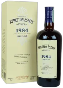image du vin Appleton Estate 1984 Single Jamaica Rum 37y Hearts Collection Velier