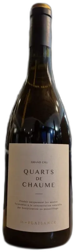 vue du vin Quarts de Chaume 2018 Chateau de Plaisance