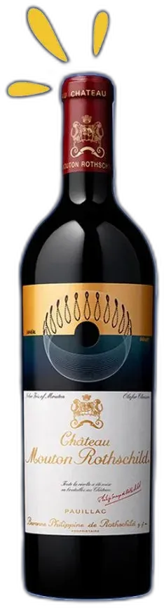 illustration du vin Château Mouton Rothschild 1er Grand Cru Classé 2019