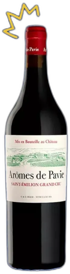 image du vin Aromes de Pavie 2020 Second Vin du Château Pavie