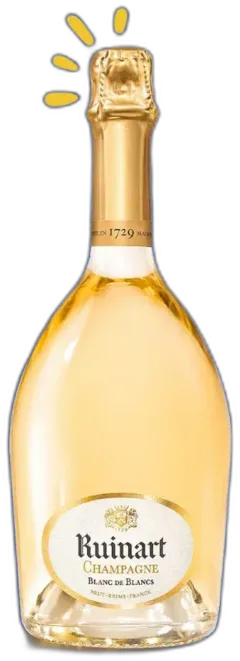 illustration du vin Ruinart Blanc de Blancs Champagne