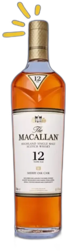 aperçu du vin Macallan Sherry Cask 12 Ans