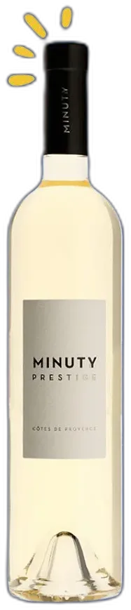 photos du vin Minuty Prestige Blanc 2023