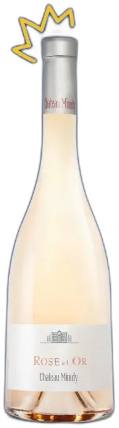 photo du vin Minuty Rosé et or 2024