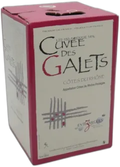 photo du vin Cuvée des Galets Rouge Bib