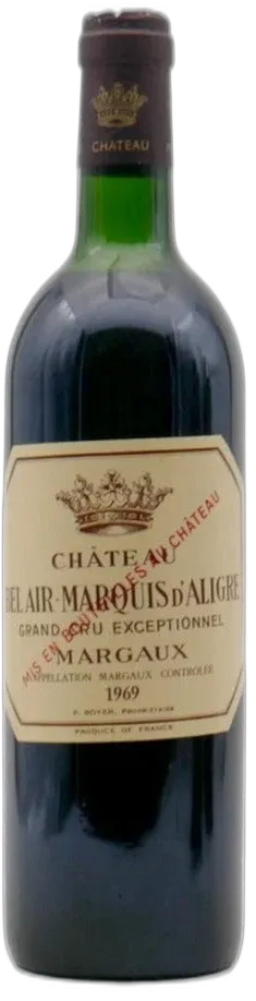 aperçu du vin Margaux 1969