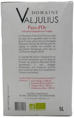 photo du vin les Complices Syrah 2023