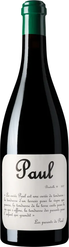 photo du vin Paul 2021