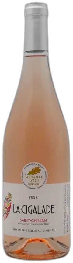 photo du vin la Cigalade Rosé 2024