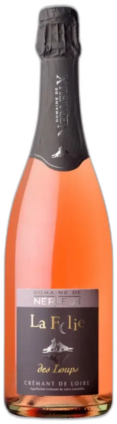 photo du vin Aoc Crémant de Loire la Folie des Loups Rosé 2022