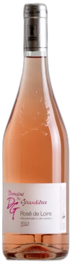 photo du vin Aoc Rosé de Loire Domaine des Giraudières 2024
