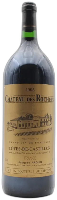 photo du vin Magnum Château des Rochers 1995