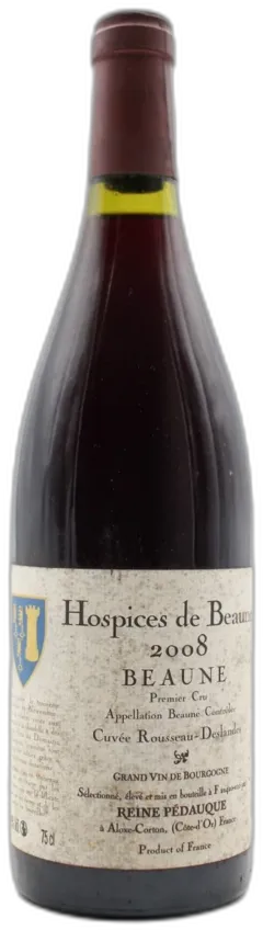 photo du vin Hospices de Beaune 2008 Beaune "Cuvée Rousseau-Deslandes" Reine Pédauque