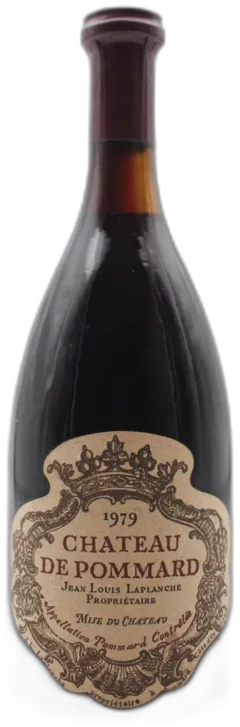vue du vin Château de Pommard 1979