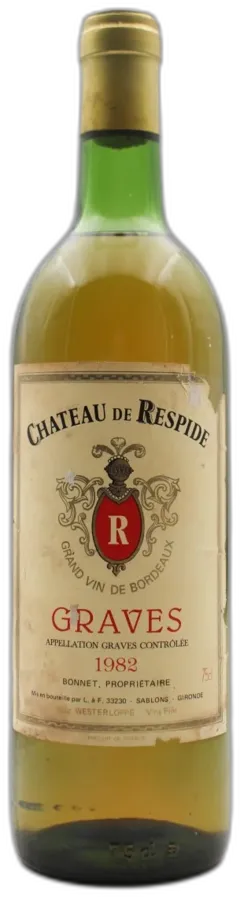 illustration du vin Château de Respide 1982