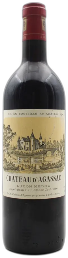 photo du vin Château d’Agassac 1983