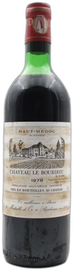 photo du vin Château le Bourdieu 1978