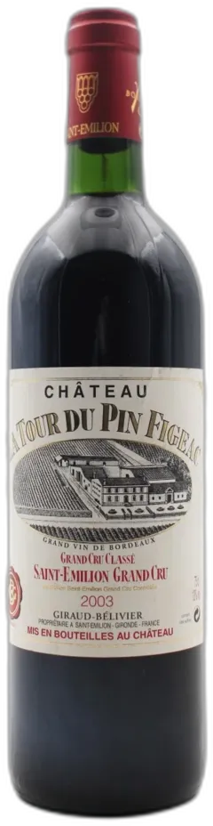 image du vin Château la Tour du Pin Figeac 2003