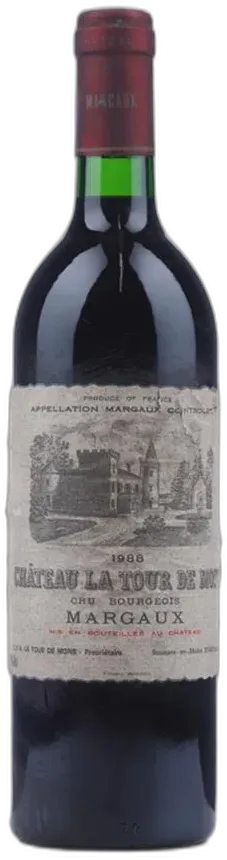 photo du vin 1988 la Tour de Mons