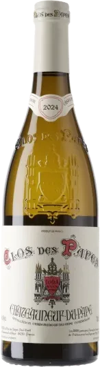 capture du vin Clos des Papes Blanc