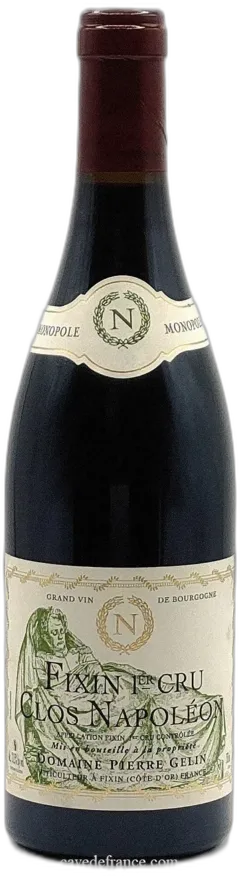vue du vin Fixin 1er Cru Clos Napoléon