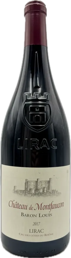 illustration du vin Château de Montfaucon Baron Louis 2017 Vin Rouge, Vallée du Rhône