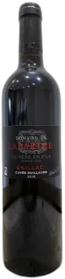photo du vin Domaine de Labarthe Cuvée Guillaume 2019