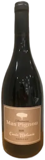vue du vin Mas Pignou Cuvée Mélanie 2020