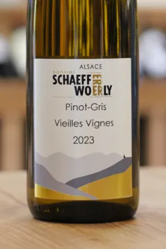 photo du vin Domaine Schaeffer Woerly Cuvée Vieilles Vignes 2024 Alsace Pinot Gris Bio