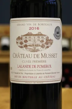 image du vin Château de Musset Cuvée Première