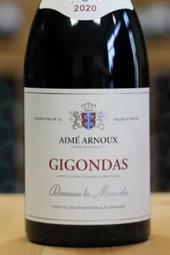 capture du vin Domaine Aimé Arnoux 2020 Gigondas Rouge