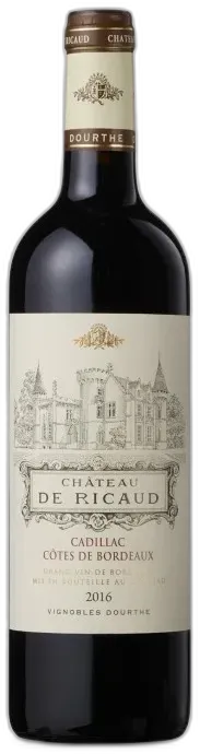 photos du vin Château de Ricaud Aoc Cadillac Cotes de Bordeaux 2019