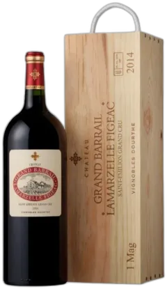 vue du vin Château Grand Barrail Lamarzelle Figeac Aoc st-Emilion Grand Cru 2018