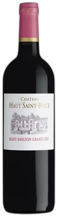 vue du vin Château Haut Saint Brice Aoc Saint-Émilion Grand Cru