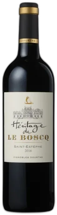 photo du vin Héritage de le Boscq 2nd Vin du Château le Boscq Aoc Saint-Estèphe 2018 19