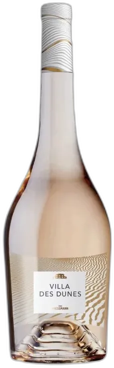 vue du vin Villa des Dunes Aoc Bordeaux Rosé