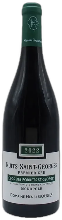 image du vin Nuits Saint Georges "Porrets st Georges" 1er Cru