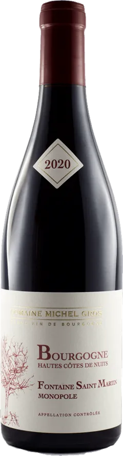 photos du vin Bourgogne Hautes-Côtes de Nuits Fontaine Saint Martin Monopole Rouge 2023 Domaine Michel Gros