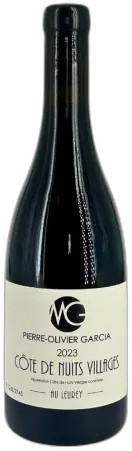 illustration du vin Côte de Nuits Villages "au Leurey" 2023 Domaine Pierre-Olivier Garcia