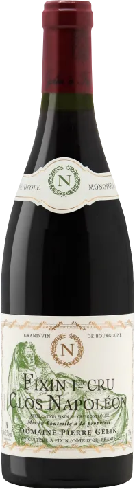 vue du vin Fixin 1er Cru Clos Napoléon 2020 Domaine Pierre Gelin