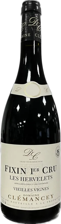 image du vin Fixin 1er Cru les Hervelets 2022 Domaine Clémancey