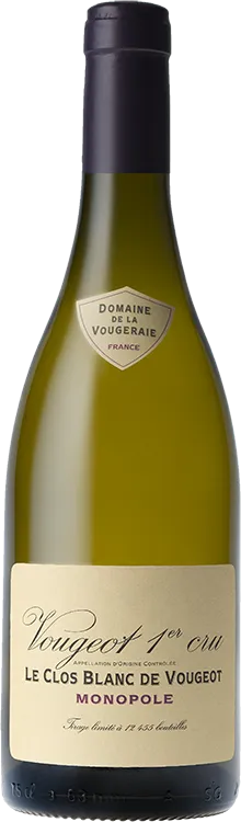 photo du vin Vougeot 1er Cru le Clos Blanc de Vougeot 2020 Domaine de la Vougeraie