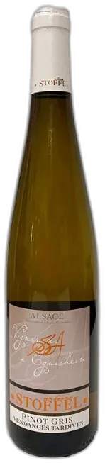 image du vin Stoffel Alsace Vendanges Tardives 2018 Pinot Gris
