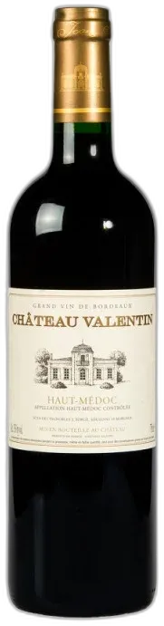 photo du vin Bordeaux 2017 Château Valentin Haut-Médoc Cru Bourgeois